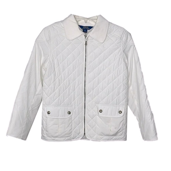 🆕 RALPH LAUREN POLO Girls Quilted Jacket Size L - Picture 1 of 4